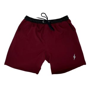 BRUCE BOLT 5" SHORT W/ LINER - MAROON