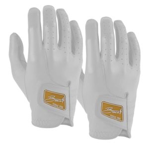 Original Series Golf Gloves (On Right, 2-Pack) - WHITE