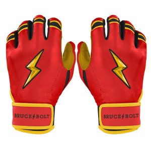 Creator Series Short Cuff Batting Gloves | Griffin Red