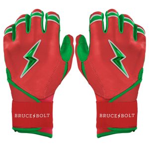 Limited Edition Big League Chew Long Cuff Batting Gloves - SLAMMIN' STRAWBERRY