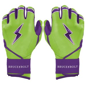 Limited Edition Big League Chew Long Cuff Batting Gloves - SWINGIN' SOUR APPLE