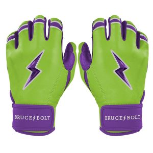 Limited Edition Big League Chew Short Cuff Batting Gloves - SWINGIN' SOUR APPLE