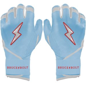 PREMIUM PRO HAPP Series Long Cuff Batting Gloves | BABY BLUE