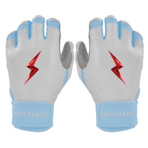 PREMIUM PRO HAPP Series Short Cuff Batting Gloves | WHITE