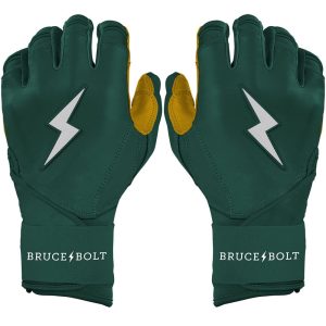 PREMIUM PRO Long Cuff Batting Gloves | GREEN