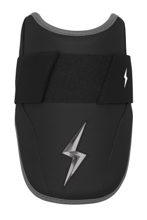 BRUCE BOLT Chrome Series Elbow Guard - BLACK