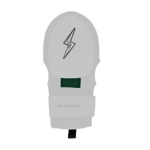 Chrome Series Sliding Mitt - White