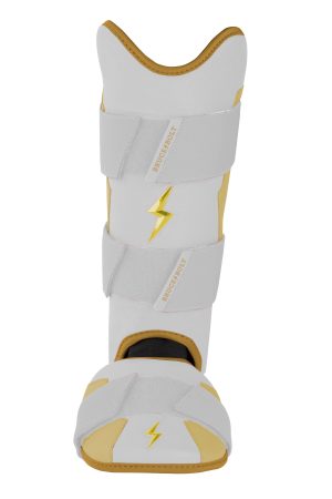 Gold Series Leg Guard - White/Gold