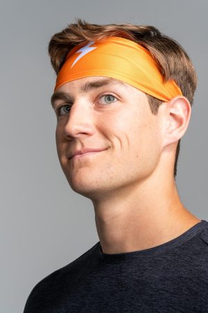 BRUCE BOLT Performance Headband - ORANGE