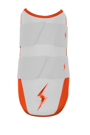 Chrome Series 9 Elbow Guard - Orange