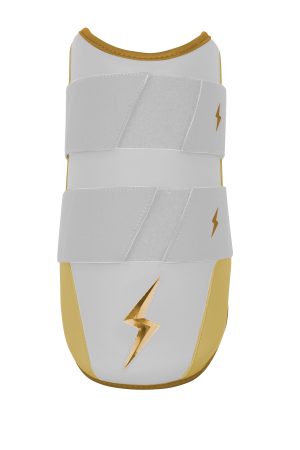 Gold Series 9 Elbow Guard - White/Gold