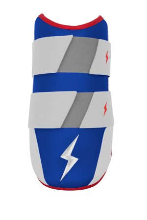 Bear Series 9 Elbow Guard - Red. White & Blue