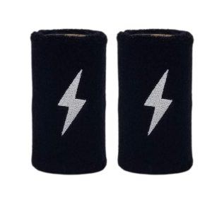 BRUCE BOLT Premium Pro Wrist Bands - BLACK