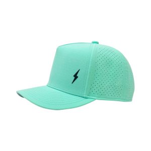 BOLT Standard Snapback Hat - Mint/Black Bolt