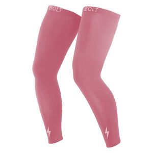 BRUCE BOLT Xtra Long Compression Leg Sleeves (pair) - DUSTY PINK