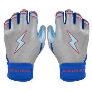 Creator Series Short Cuff Batting Gloves - OUTMAN SILVER