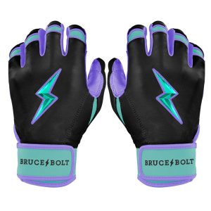 Perfect Game Collab Series Short Cuff Batting Gloves - Moonshots