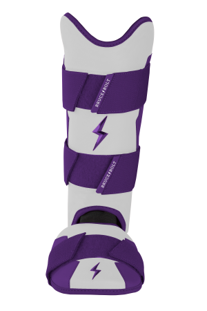 Chrome Series Leg Guard - Purple