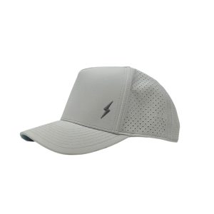 BOLT Standard Snapback Hat - Grey/Grey Bolt