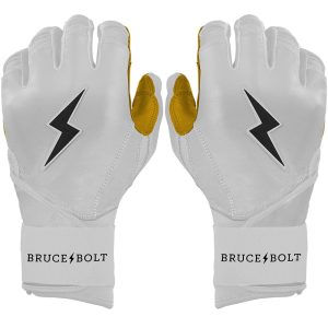 Original Series Long Cuff Batting Gloves - White